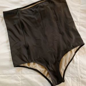 Kortni Jeane Extended High Waist Black Bottoms
